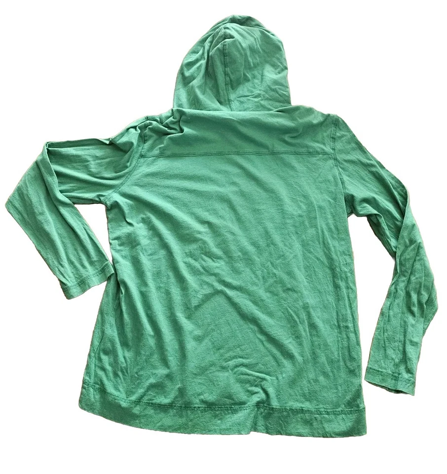 Camisa Michigan State Spartans Para Hombre Mediana Verde Con Capucha Manga Larga Foto 2 de 3