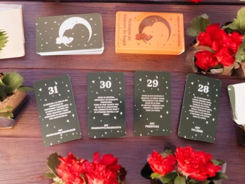 Mensajes De Número De Ángel Tarot Karten Deck in Spanischen Engel Zahlen - Bild 7 von 8