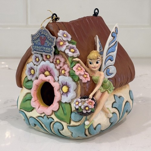 Pixie Perch Jim Shore Disney Tinkerbell “Pixie Perch” Bird House | eBay