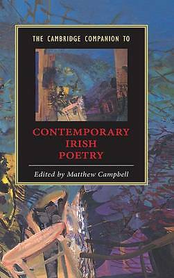 The Cambridge Companion to Contemporary Irish Poetry Campbell Hardback