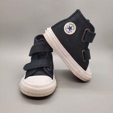 Converse Chuck Taylor All Star High Top Infant/Toddler Shoes Size 4 Black EUC