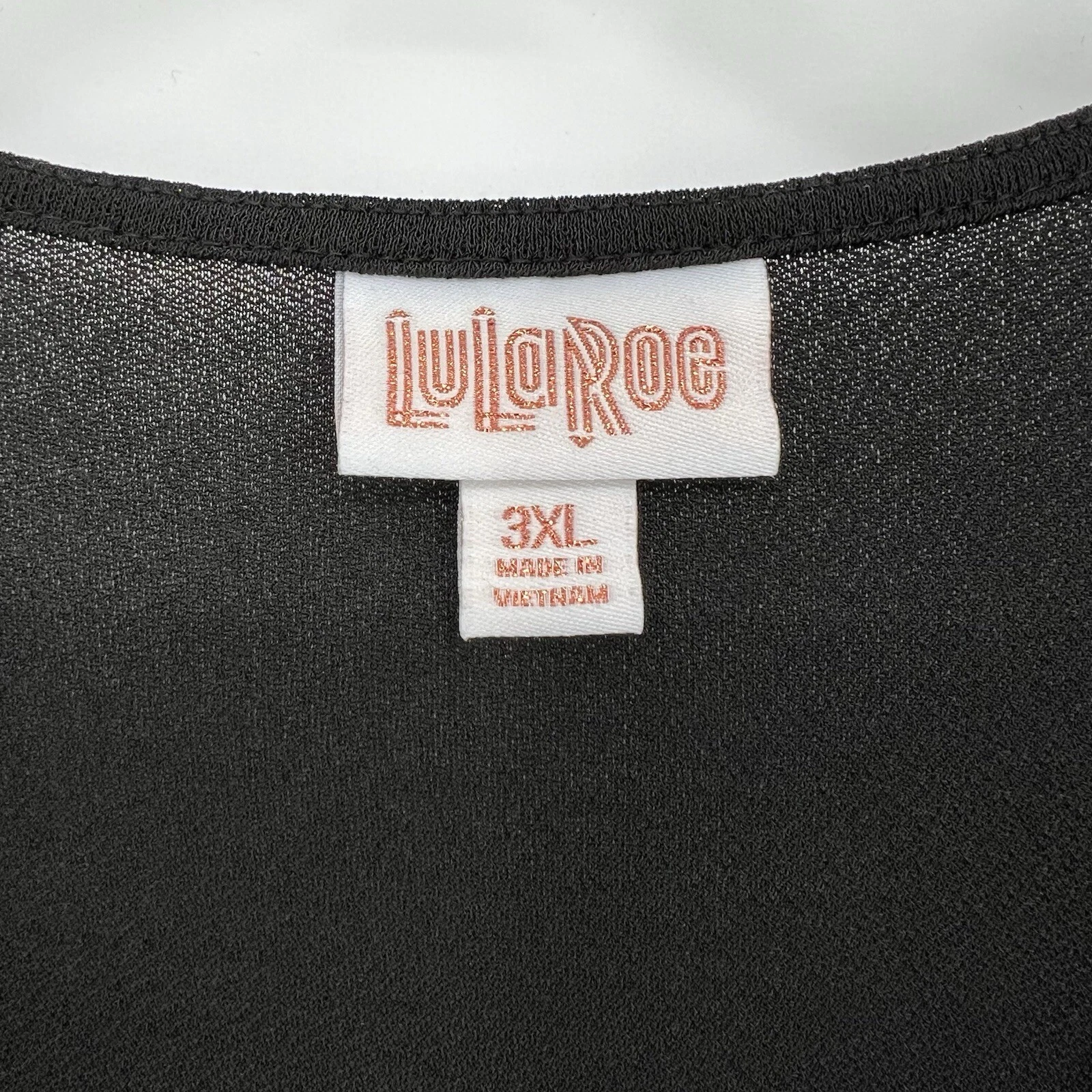 VALENTINO LuLaRoe Deanne elegante abito donna avvolgente manica lunga gonna plissettata nero e rosso