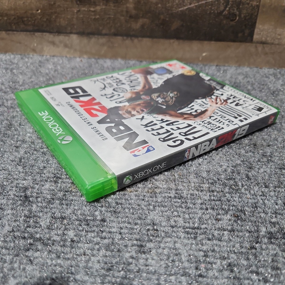 NBA 2k19 2K Xbox One 2019 Giannis Antetokounmpo Cover 710425590504