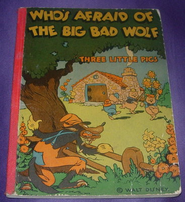 WALT DISNEY  WHO'S AFRAID OF THE BIG BAD WOLF?  THREE LITTLE PIGS  1933  McKAY