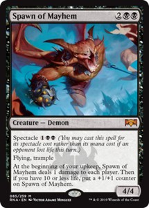 Spawn of Mayhem x1 - Ravnica Allegiance - NM-Mint, English - Ravnica Allegiance