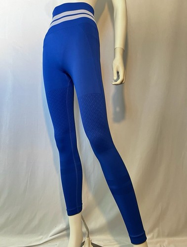 Women's Pants Leggings Navy Blue Stretch High Rise Size S - Picture 8 of 12