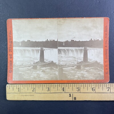 Terrapin Tower and Street Pagoda Niagara Stereoview E&HT Anthony c1860s Y10961