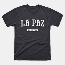Camisa La Paz Bolivia | Camiseta La Paz Bolivia | Camiseta Adulto Unisex La Paz Bolivia