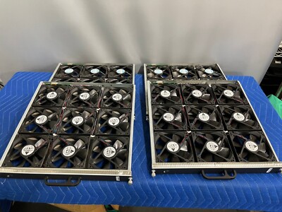 *LOT OF 36* Delta Electronics DC Brushless Fan Model WFB1212H