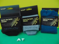 3 Pack AoMagic Sports Trail Toe Socks Coolmax Size S New in Pack