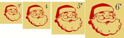 Santa  Stencil SET  9409- Reusable Christmas DIY Sign Stencils