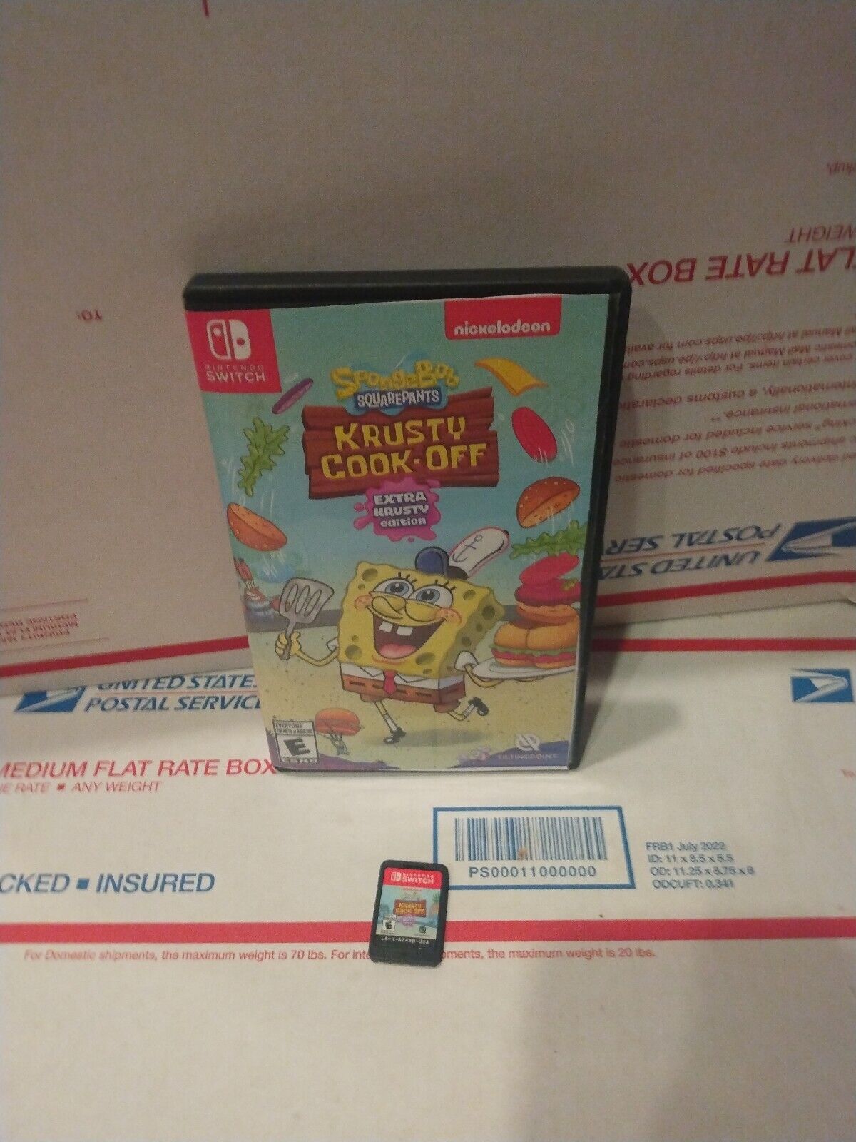 Spongebob Krusty Cook-Off Extra Krusty Edition Nintendo Switch | eBay