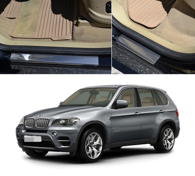 Door Sill Scuff Guards For BMW X5 E70 20072013 Deluxe Threshold