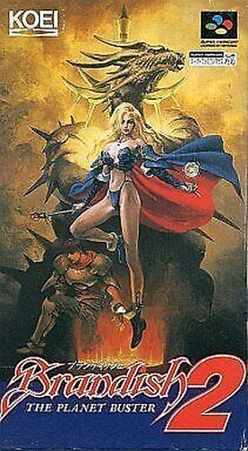 Brandish 2 The Planète Buster Super Famicom Nintendo Sf