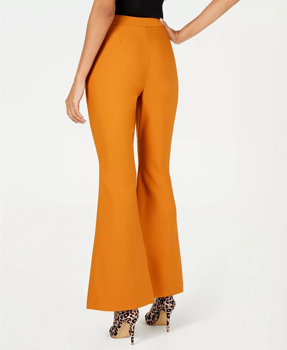 69 Inc International Concepts Women s Yellow Wide Leg Flare Suit