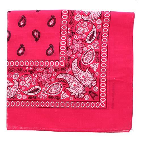 Big Ass Bandana Colori Bandana Paisley Gigante 42x42 Pollici - Cotone Voile, 19 Colori, Unisex, Nuova Con Etichette Foulard Grande Unisex 19 Colori - Foto 5