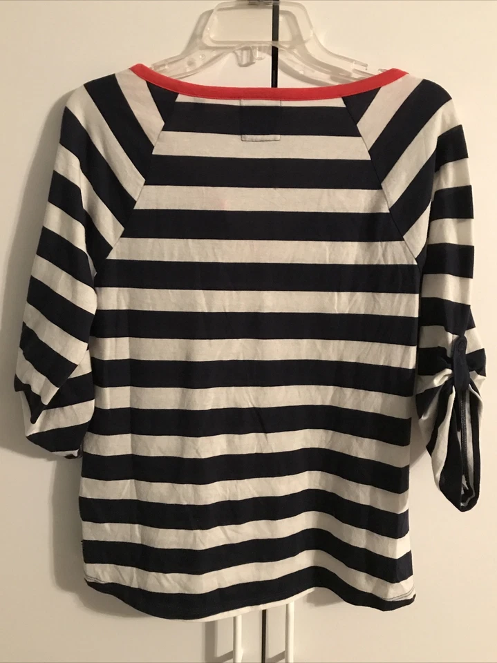 Camisa Sperry Top Sider Mediana Azul Rayas A570 Foto 3 de 3