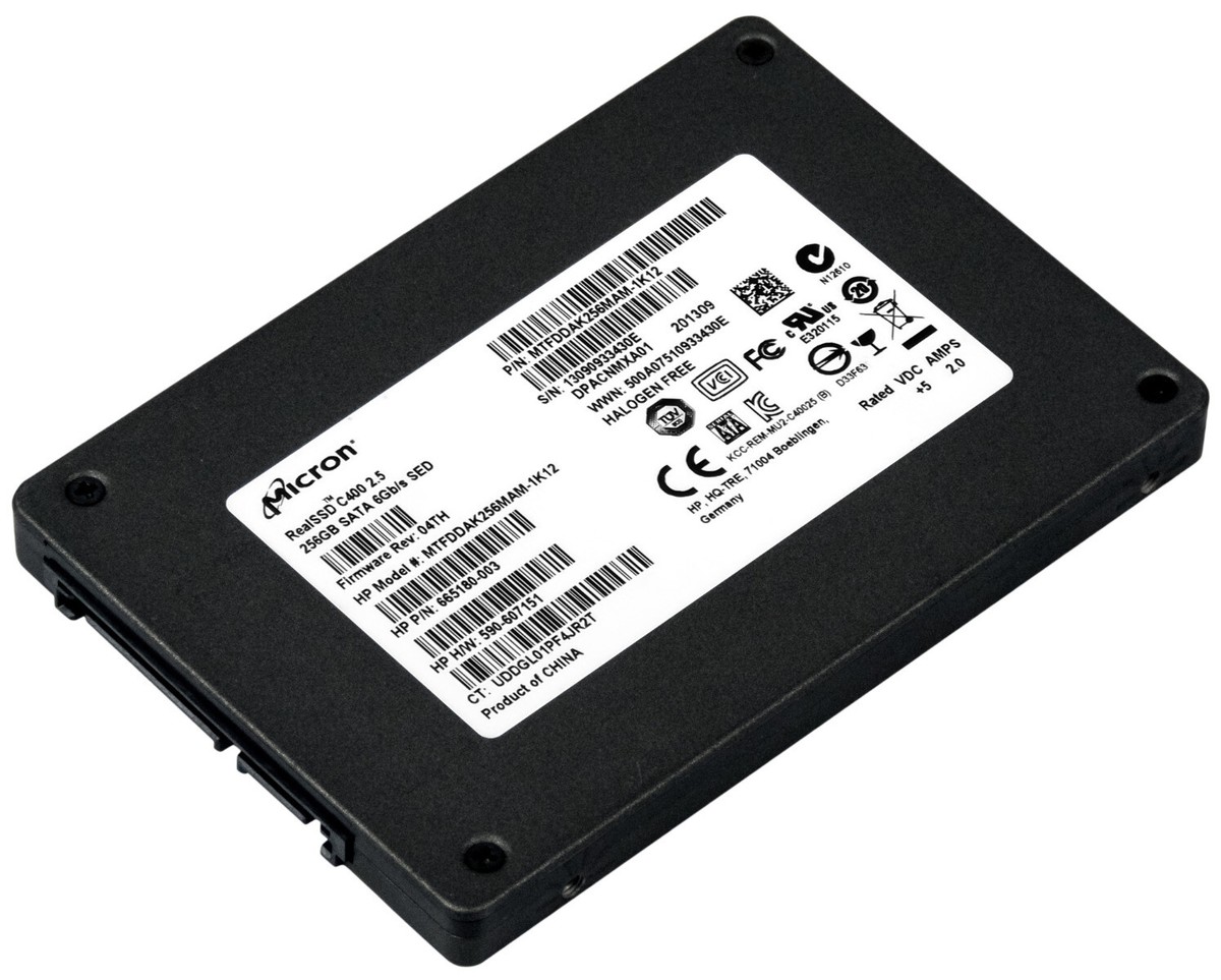 ③-W685-Micron SATA 256GB SSD 2.5 4点 SSD Micron Realssd C400 MTFDDAK256MAM-1K12 256GB SATA III