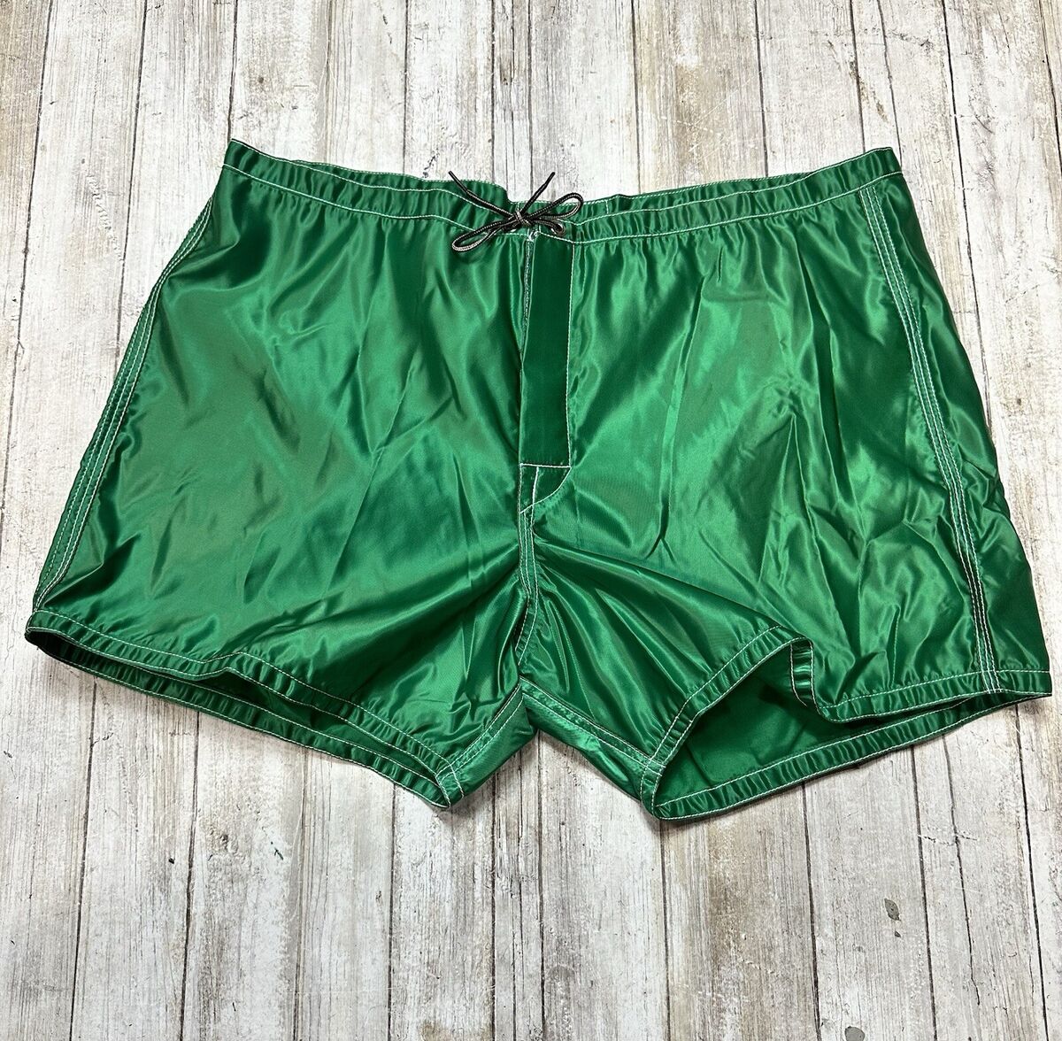 Vintage Birdwell Beach Britches Green Board Shorts Vintage Birdwell Beach Britches Green Board Shorts