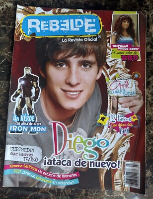  Rebelde la revista official Diego ¡ataca de nuevo!  11/04/08