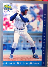 1993 Classic Best Baseball Card of Juan De La Rosa #50 (NM) Free Returns