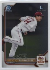2022 Bowman NPB Nippon Professional Baseball Prospects Chrome Sho Okawara 1b9b
