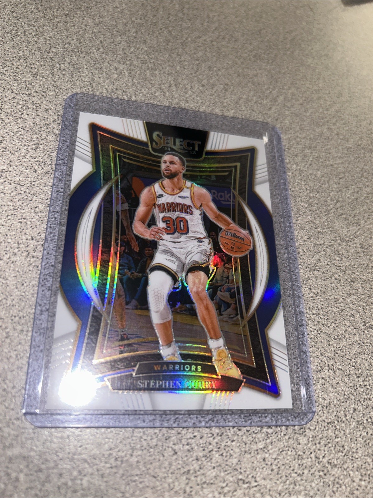 2024-25 Panini Select - Concourse Stephen Curry #7 White Prizm /149
