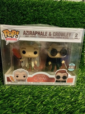 Funko Pop! Vinyl: Aziraphel & Crowley - 2 Pack for sale online | eBay