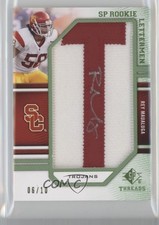 2009 SP Threads Rookie Lettermen College Nickname 6/10 Rey Maualuga Auto 8ax