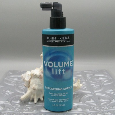John Frieda VOLUME LIFT Thickening Spray Root Boosting Lift For Fine Hair 6 Oz
