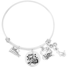 Cheerleading Gift for Cheer Team Women Bracelet Present Ideas Teens Cheerleading