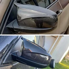 Side Mirror Rear View Trim Covers Caps Fit For BMW X5 X6 E70 E71 2007-2013 CAO