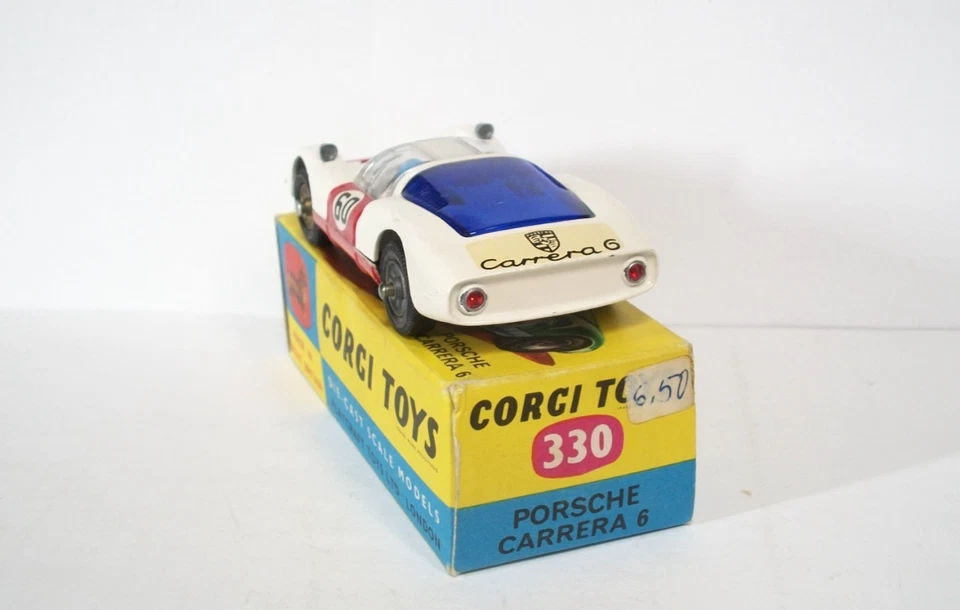Corgi Toys Nr. 330 Porsche Carrera 6 mint/boxed 1:43 - Bild 4 von 4
