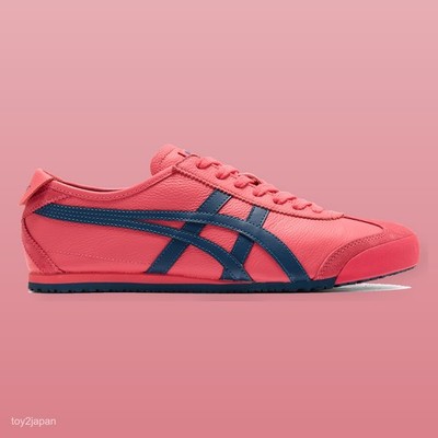 Onitsuka Tiger MEXICO 66 1183B771-700 Pink Cameo Mako Blue Men's Size New