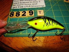 V8829 T  TOM MANN'S  30+ DEEP HOG RAZORBACK FISHING LURE