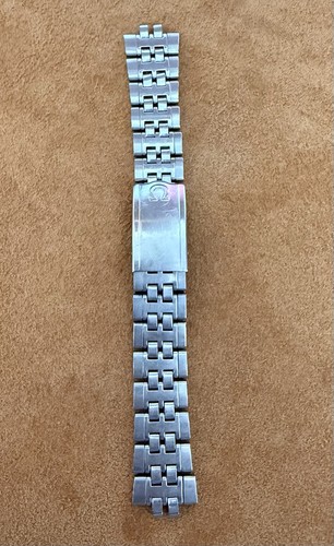 Vintage Omega 1978 Bracelet Missing End Links No. 12 Clasp Parts Only