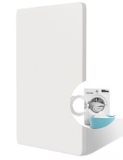 Machine Washable Crib Mattress Topper, Soft Breathable Silicone Foam Mattress...