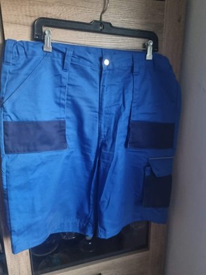 blaue Arbeits-Bermuda von Active Touch Größe 56