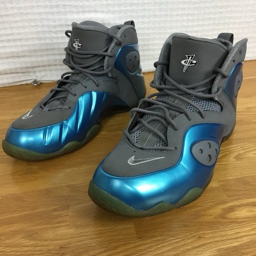 Nike Zoom Sneakers Rookie Dynamic Blu Grigio Penny Uomo 14 Scarpe da Basket 472688 - Foto 13 di 15