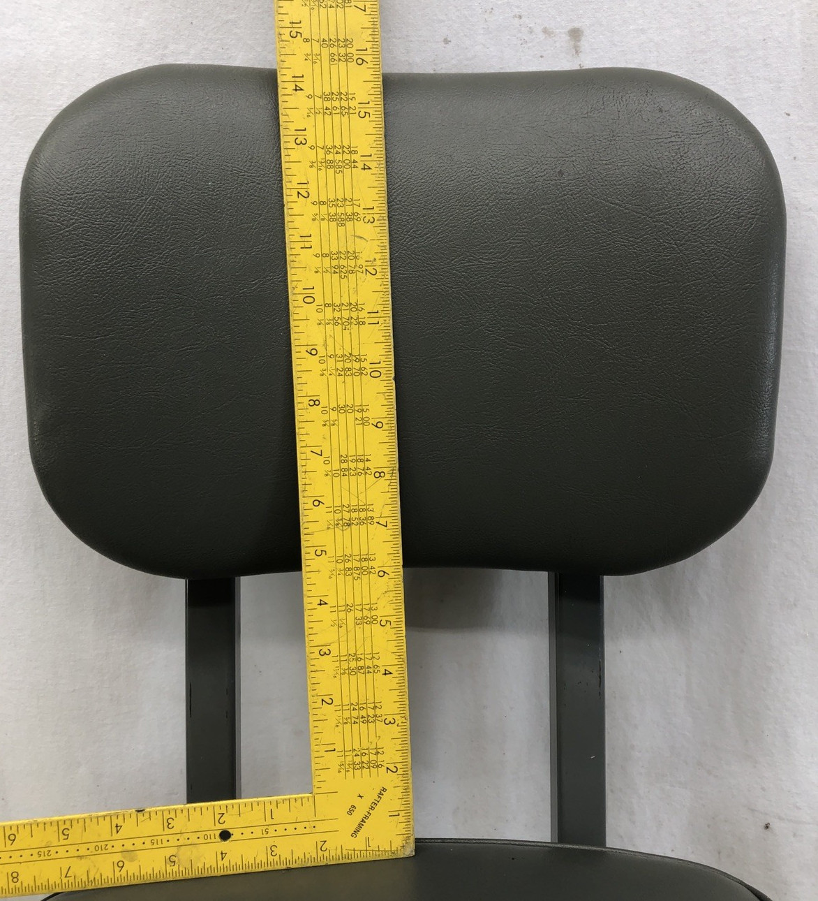 Industrial Swivel Office Tanker Desk Chair Rolling Propeller Base Steel MCM 1960