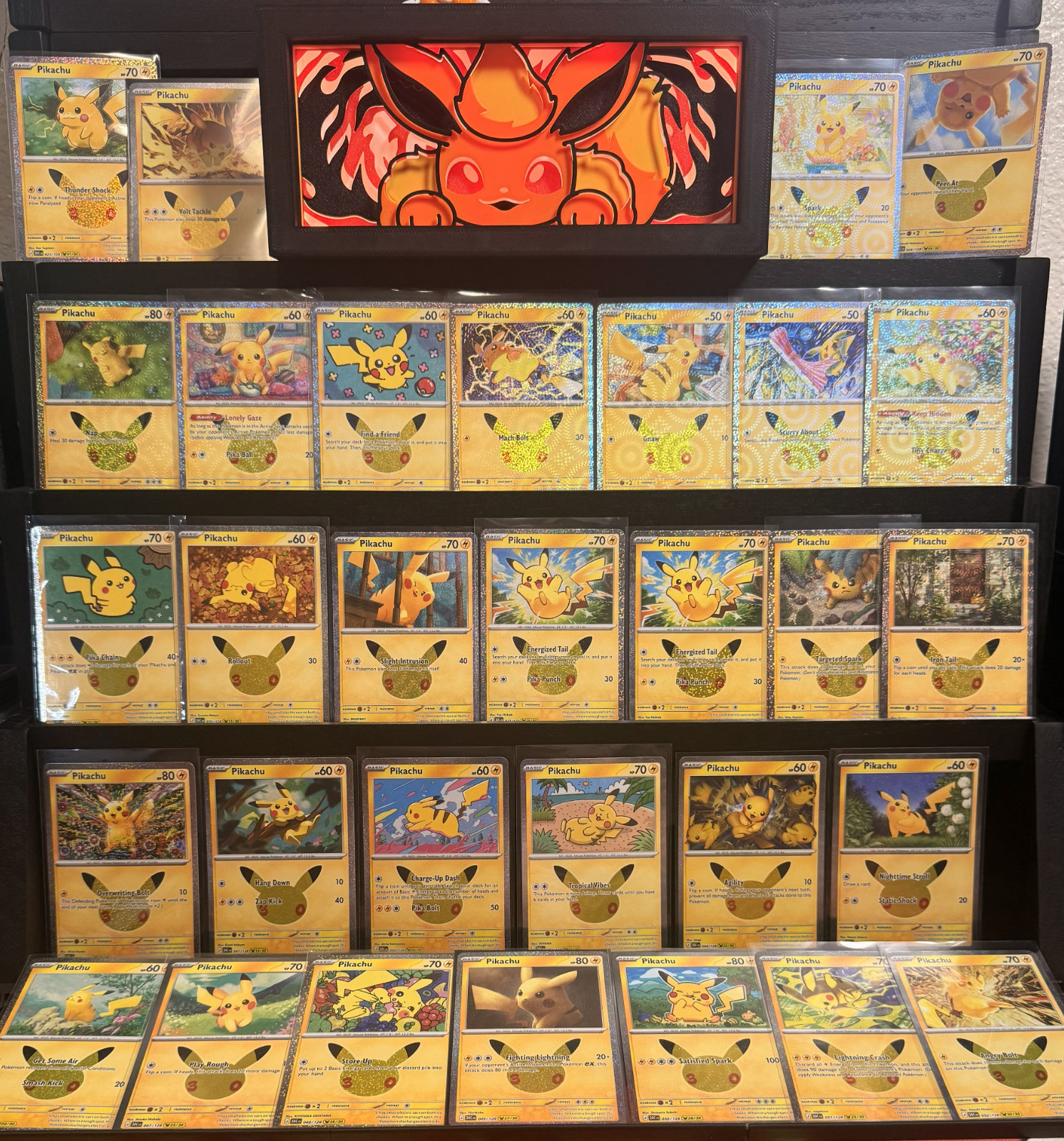 Complete Your Set Pick Your Pikachu Pokemon TCG 30th Anniversary Pikachu 1-30