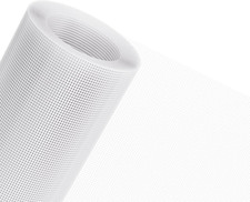 Window Screen Replacement Mesh 48"W x 99"L - DIY Adjustable Polyester Pet Proof