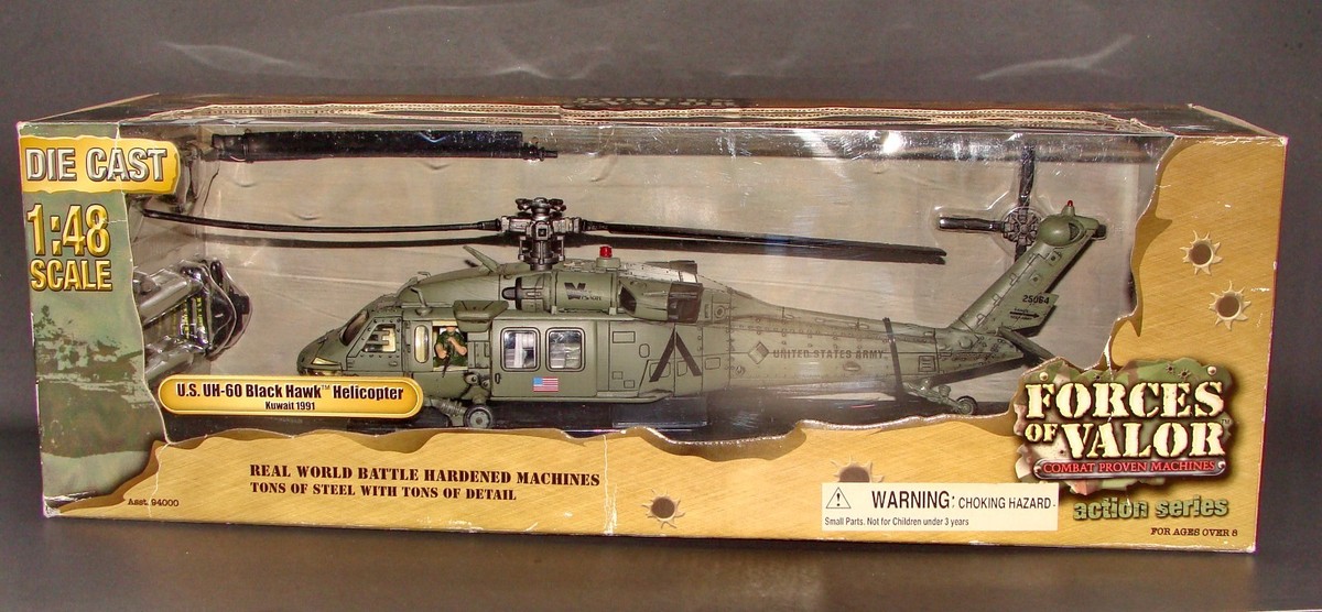 【中古】UNIMAX 1/48 UH-60G ペイブホーク エグリン空軍基地 1:48 Forces of Valor Unimax DieCast U.S Army UH-60 Black Hawk
