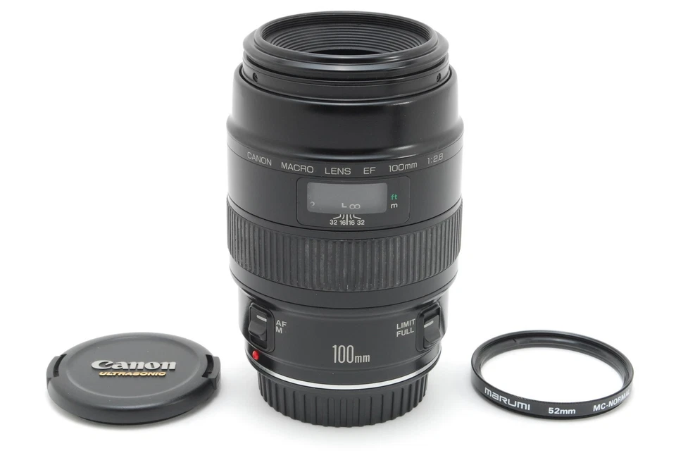 ▶Tested [NEAR MINT w/Filter] Canon EF 100mm f2.8 USM Macro Prime Lens From JAPAN - Image 3 of 4