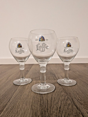 RITZENHOFF Leffe ANNO 1240 Abtei Bier Beer Bierpokal 25/33cl Glas Gläser Relief