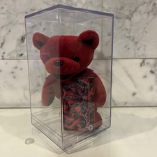 Ltd Edition Grateful Dead Beanie Red  SCARLET  Bear Plush Doll Liquid Blue NWT