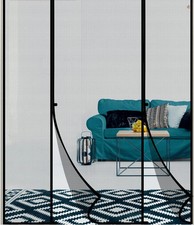 Yotache Magnetic Insect Screen Double Door Balcony Fly Screen Mesh Heavy Duty