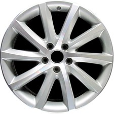 Wheel Rim Volkswagen Vw Eos Passat 18 2006-2011 3c0601025baqq9 Factory Oe 69829