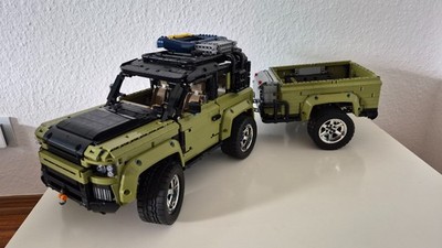 Lego MOC Defender mit Anhänger 100% Lego kompatibel - B-Model-42110