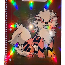 Trapper Keeper Pokémon x Target Arcanine Spiral Notebook College Ruled 10.5x7.5